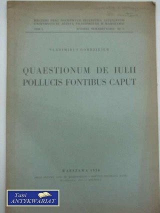 QUAESTIONUM DE IULII