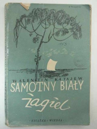 SAMOTNY BIAŁY ŻAGIEL