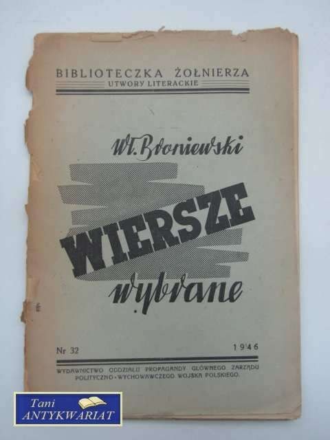WIERSZE WYBRANE