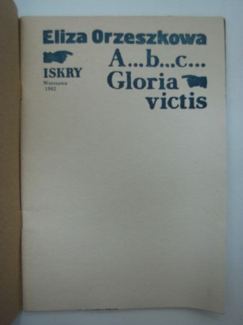 A...B...C..., GLORIA VICTIS