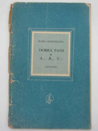 DOBRA PANI, A...B...C...