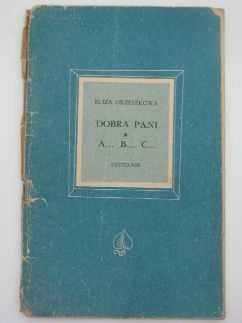 DOBRA PANI, A...B...C...