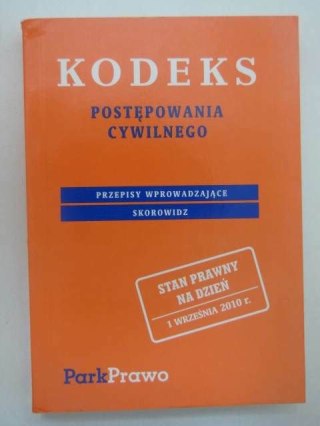KODEKS POSTĘPOWANIA CYWILNEGO