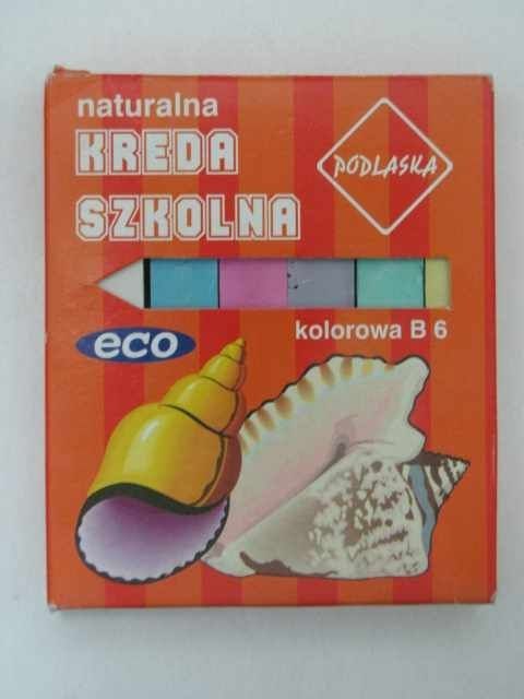 KREDA SZKOLNA KOLOROWA B6