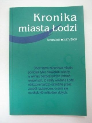 KRONIKA MIASTA ŁODZI