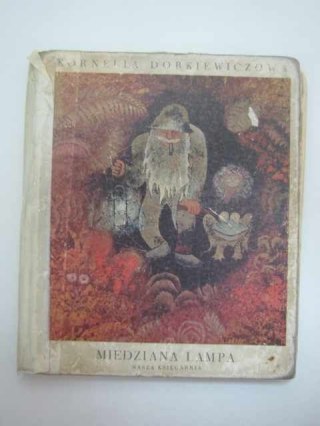MIEDZIANA LAMPA