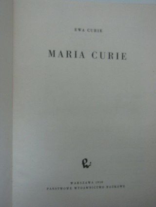 Maria Curie