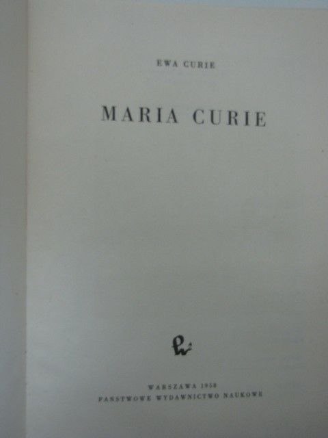 Maria Curie