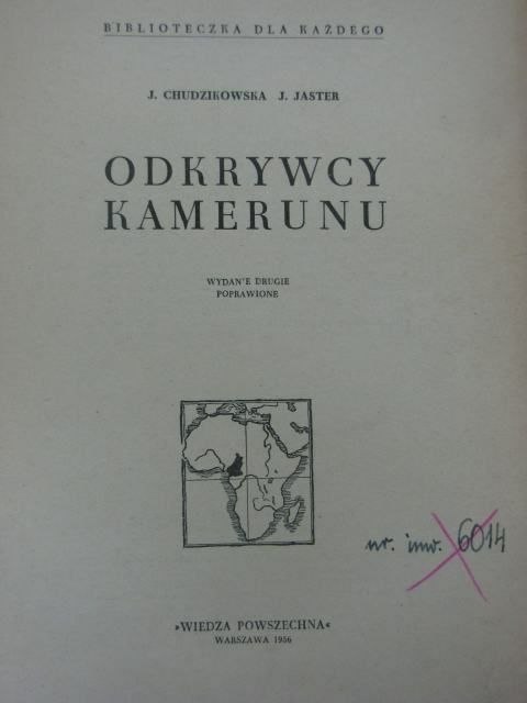 ODKRYWCY KAMERUNU