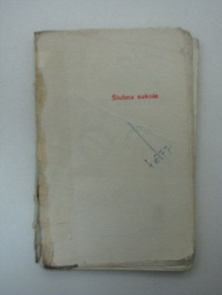 ŚLUBNA SUKNIA
