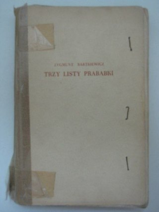TRZY LISTY PRABABKI
