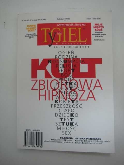 TYGIEL KULTURY 10-12/2008