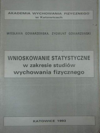 WNIOSKOWANIE STATYSTYCZNE W ZAKR. STUDÓW...