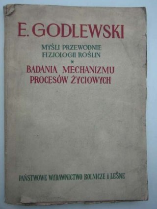 BADANIA MECHANIZMU PROCESÓW ŻYCIOWYCH