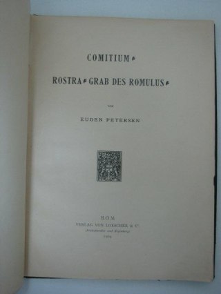 COMITIUM ROSTRA GRAB DES ROMULUS