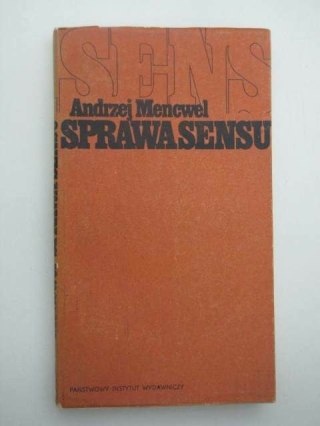 SPRAWA SENSU