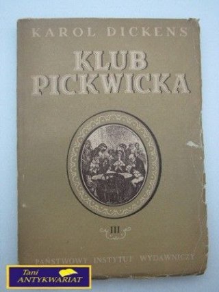 KLUB PICKWICKA III K. Dickens