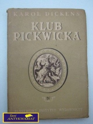 KLUB PICKWICKA IV K. Dickens