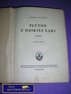 PLUTON Z DZIKIEJ ŁĄKI-M.Rusinek