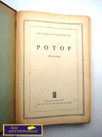 POTOP tom pierwszy - Henryk Sienkiewicz