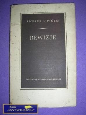 REWIZJE - E. Lipiński