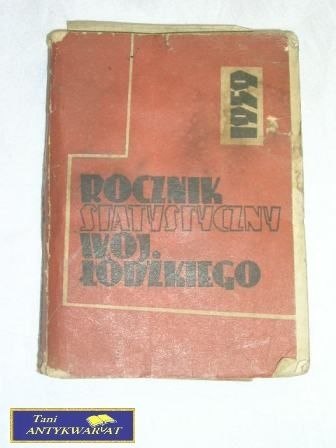 ROCZNIK STATYSTYCZNY WOJ. ŁÓDZKIEGO 1959