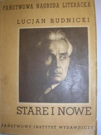 STARE I NOWE-P. NAGRODA LITERACKA-L.Rudnicki