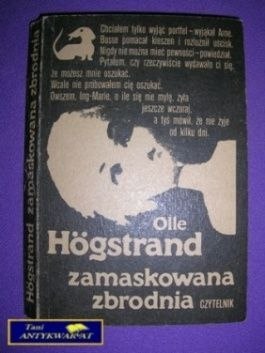 ZAMASKOWANA ZBRODNIA - Olle Hogstrand