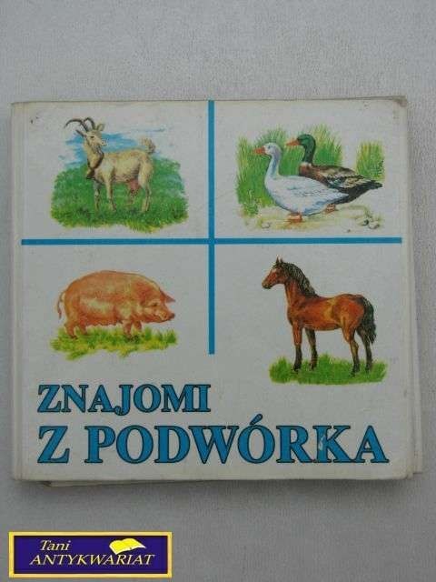 ZNAJOMI Z PODWÓRKA-KSIĄŻECZKA DLA DZIECI