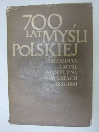 700 LAT MYŚLI POLSKIEJ