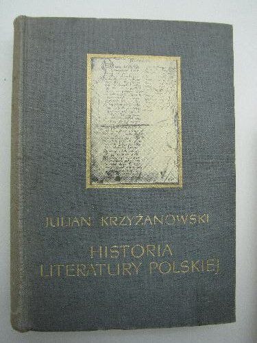 HISTORIA LITERATURY POLSKIEJ