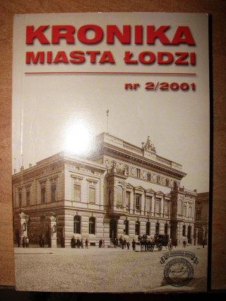 KRONIKA MIAST ŁODZI NR 2/2001