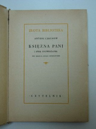 KSIĘŻNA PANI I INNE OPOWIADANIA