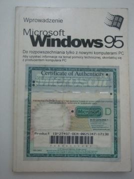 MICROSOFT WINDOWSK 95