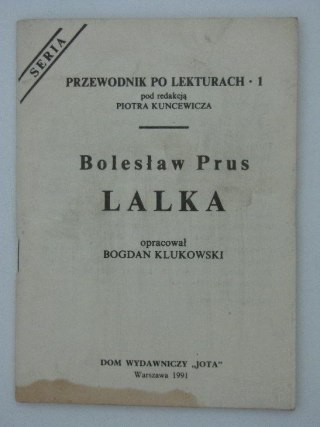 PRZEWODNIK PO LEKTURACH - LALKA