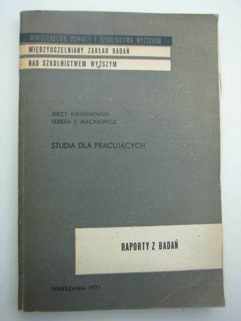 RAPORTY Z BADAŃ