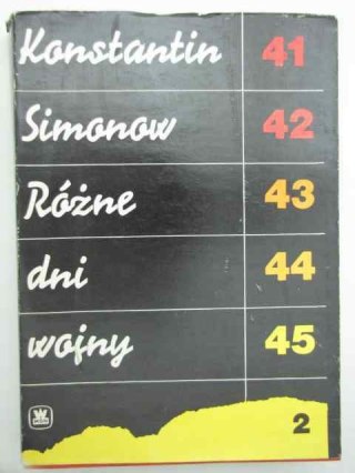 RÓŻNE DNI WOJNY