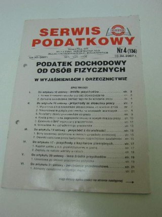 SERWIS PODATKOWY NR. 4 (136)