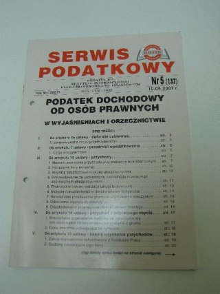 SERWIS PODATKOWY NR. 5 (137)