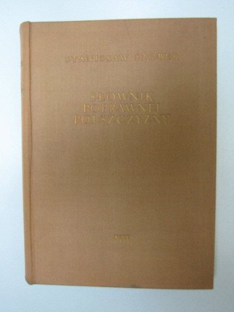 SŁOWNIK POPRAWNEJ POLSZCZYZNY