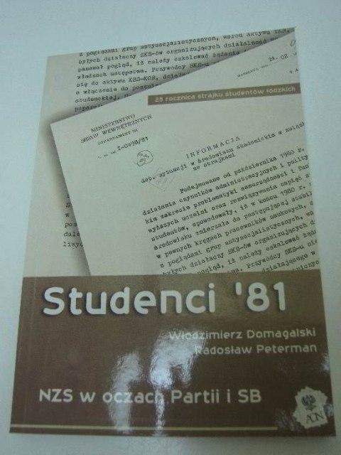 STUDENCI 81 - NZS W OCZACH PARTII I SB