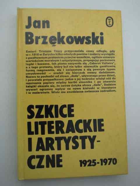 SZKICE LITERACKIE I ARTYSTYCZNE