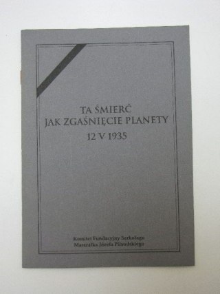 TA ŚMIERĆ JAK ZGAŚNIĘCIE PLANETY