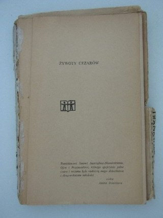 ŻYWOTY CEZARÓW