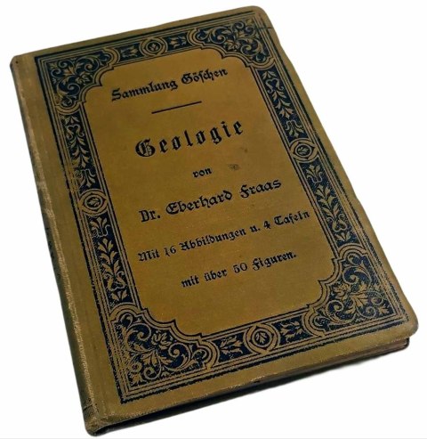 GEOLOGIE in kurzen Auszug wydanie z 1898 roku