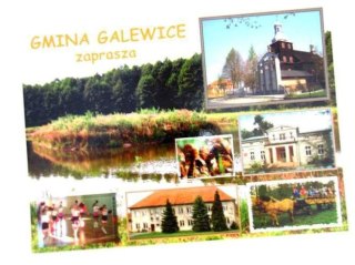 GMINA GALEWICE -PANORAMA -POCZTÓWKA