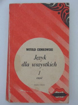 JĘZYK DLA WSZYSTKICH I