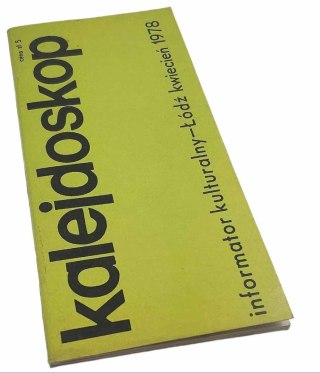 KALEJDOSKOP ŁÓDŹ kwiecień 1978. Informator kulturalny.
