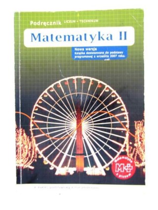 MATEMATYKA II