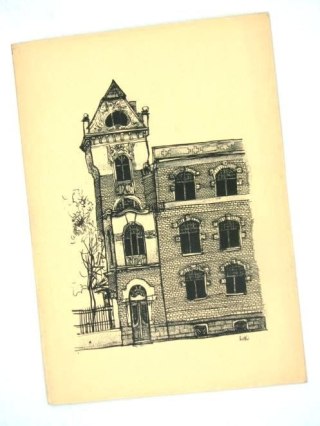 POCZTÓWKA - ARCHITEKTURA -ŁÓDŹ